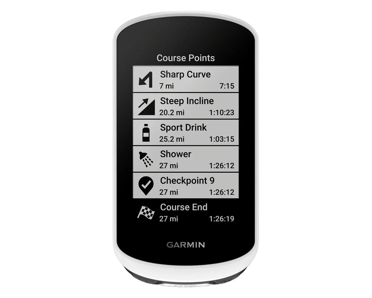 Garmin Edge Explore 2 GPS Cycling Computer (White) - view 7